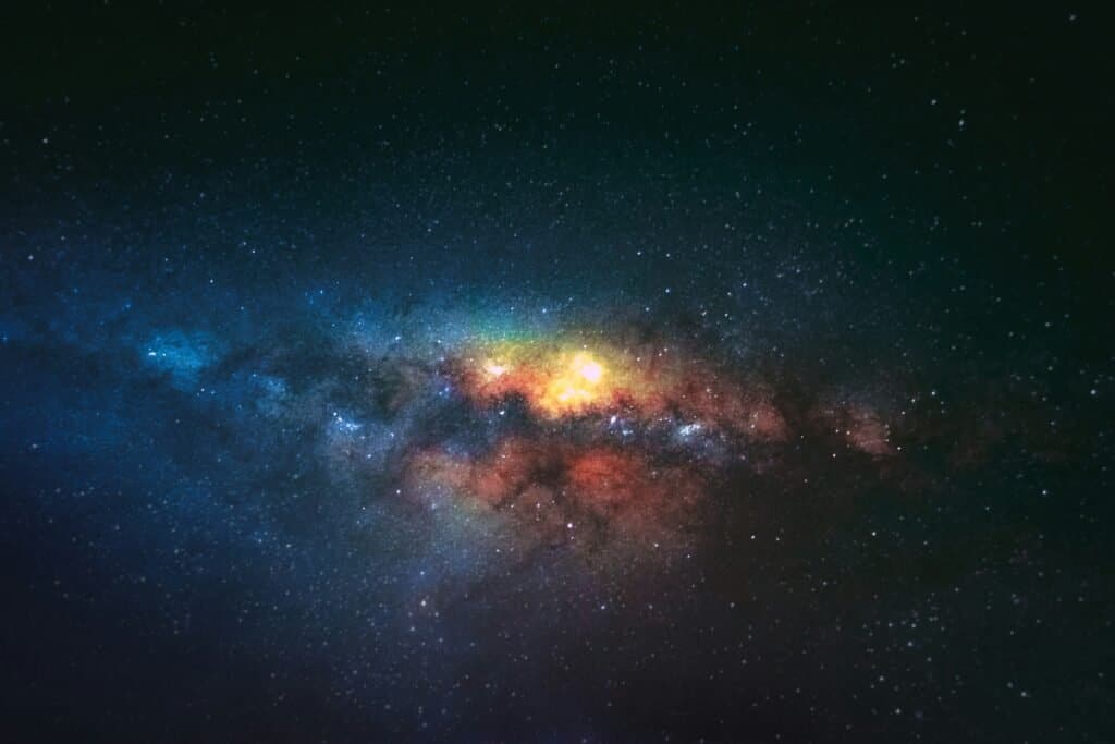 image of galaxy deep space
